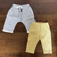 子ども服 7分丈ズボン《男の子》90㌢ 2点セット