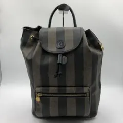 【美品】 フェンディ ペカン リュックサック バックパック 巾着 レザー PVCのサムネイル