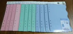 Amifa A5 맞춤형 노트북 리필 스티커 마운트, 3가지 색상, 12팩, 가장 저렴한 가격
