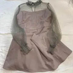 NICE CLAUPのシアーワンピース