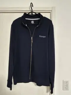 ★美品★FOOT JOY ニット ジップジャケット XL ゴルフウェア