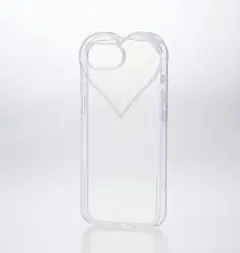 エレコム iPhone 16e ソフトケース ハートフレーム