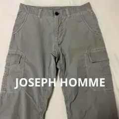 JOSEPH HOMMEカーゴパンツ グレー ストレッチ メンズ44ジョゼフオムのサムネイル
