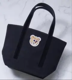 新品】フェイラー オールドテディ ワッペントートバッグ(L)ブラック