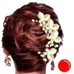 ●ヘアピン　4本セット　パール　ゴールド　卒業式　卒園式　入学式　入園式　七五三