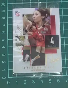 石川真佑選手　バレーボール 日本代表女子　ツインウエハース