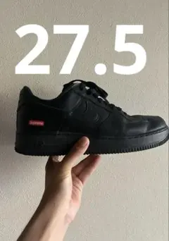 Supreme × Nike Air Force 1 Low "Black"のサムネイル
