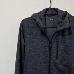 UNIQLO ユニクロ　ドライストレッチスウェット　パーカー　フード付