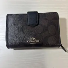 COACH シグネチャー 二つ折り財布
