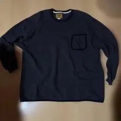 スウェット 長袖カットソー