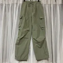 カーキ ワークパンツ