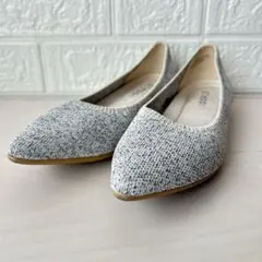 steppi 【洗える/撥水】ミックス調 ポインテッド パンプス 5.5