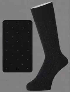 [タビオ] tabio メンズ ドットレギュラー丈ソックス ビジネスソックス