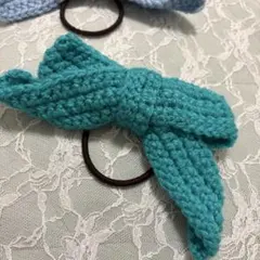 リボンヘアゴム