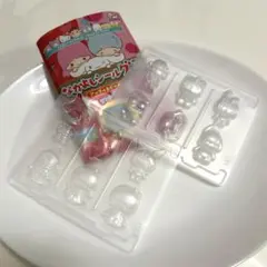 フィギュア型　型セット　サンリオ　ペコ　なかよしシールグミ