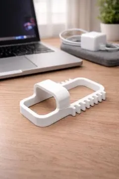 MacBook充電器（ACアダプター）用のケーブル収納ホルダー