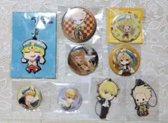 Fate/GrandOrder FGO ギルガメッシュ 缶バッジ ラバスト 9点