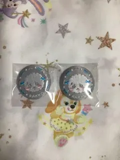 ちいかわ　刺繍缶バッジ　ラッコ2個セット