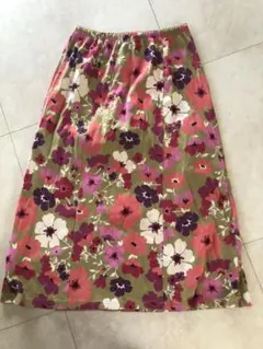 ローラアシュレイ　花柄スカート