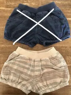 無印良品　ショートパンツ　100cm