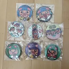 ろこまこあこ　缶バッジ