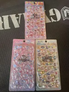 ジュエルプチドロップシールシリーズ　３枚セット　正規品　カミオジャパン