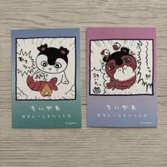 ちいかわ 8巻 特典ミニカード 4種+1種 くまのむちゃうま日記tsutaya