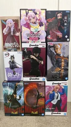 童磨/クラピカ/モノノ怪/まどか他】プライズ10体セットまとめ売り