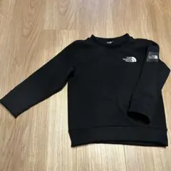 ノースフェイス　キッズトレーナー　ブラック110cm