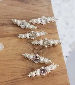 SNIDEL HOME スナイデルホーム ビジューヘアピン