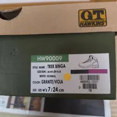 G.T. HAWKINS トレッキングシューズ TREK BINGA 24cm