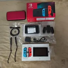 (美品)Nintendo Switch 本体(バッテリー強化型)＋おまけ