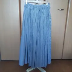 テチチ ストライプ フレアスカート