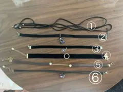 チョーカー　6こ　いっこ100円