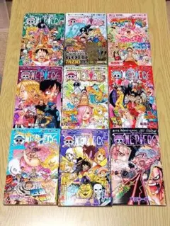 ONE PIECE ワンピース 初版 セット 81～89巻　ゾウ編　WCI編