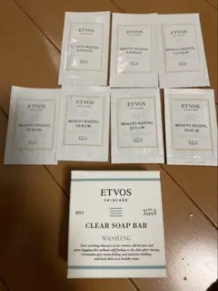 ETVOSクリアソープバー&ローション&セラムのサムネイル