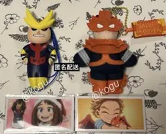 ヒロアカ USJコレクタブルキーチェーンエン デヴァー&オールマイトねつけ