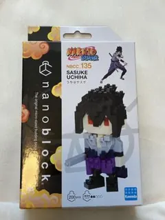 新品未開封　ナノブロック　ナルト　うちはサスケ　nanoblock