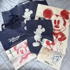Disney Store ショップ袋 6枚セット