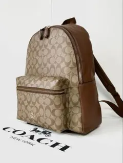 ✅【美品】定価5.7万　メンテ済み　コーチ　リュック ビジネス　バックパック