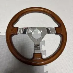 旧車にピッタリ 希少 新品 小径ステアリング 29 パイ ウッド 29cm 旧車