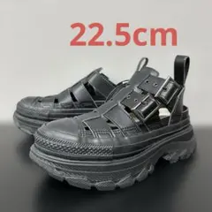 コンバース オールスター トレックウェーブ サンダル　22.5㎝ ブラック 黒のサムネイル