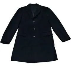 UNIQLO ウールカシミヤチェスターコート ブラック サイズM
