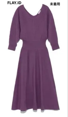 FLAY.ID カシミアワンピース