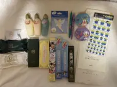 ディズニーまとめ売り♪ アメニティ　ふせん　ボールペン　メモ帳　シール