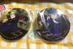 ツイステッドワンダーランド デュース・スペード トレイ・クローバー缶バッチ