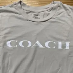 COACH ロングスリーブ Tシャツ M ベージュ