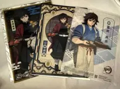 鬼滅の刃 冨岡義勇 胡蝶しのぶ クリアファイル 牛角 クリアシート セブン