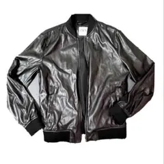 ZARA フェイクレザージャケット ブラック Sのサムネイル
