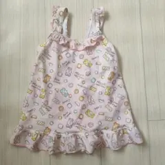 水着 110 女の子 キャンディ柄
